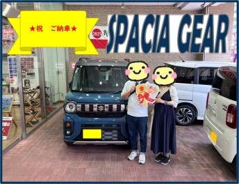 ★スペーシアギア　ご納車させて頂きました★